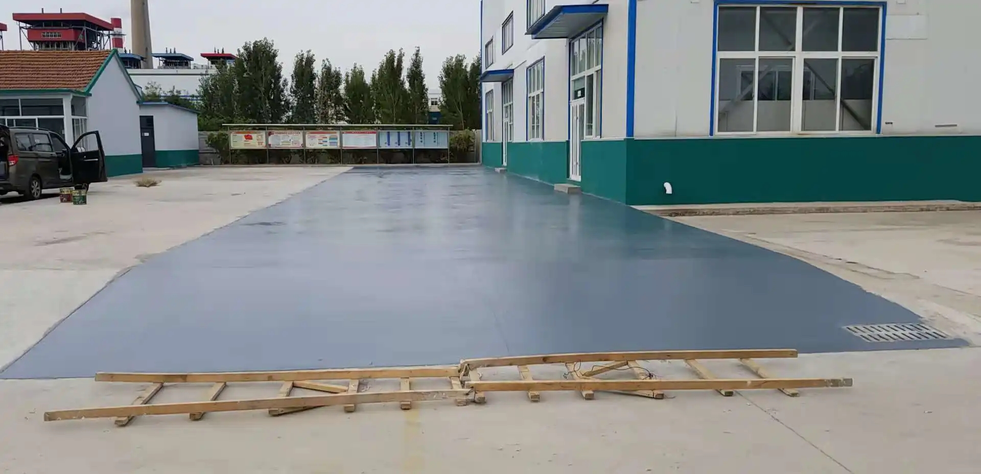 吉安车间厂房地坪漆修补翻新